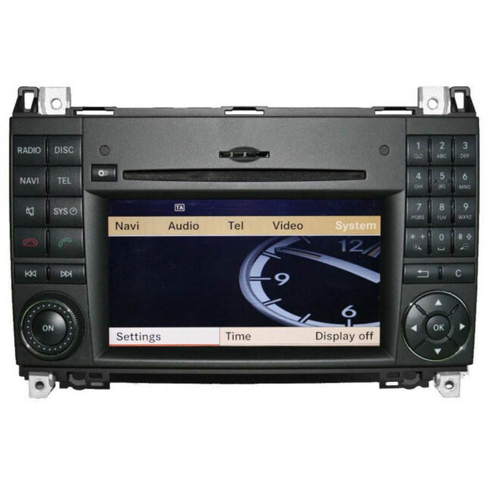 MERCEDES Comand APS NTG2.5 W169 A, W245 B Navigation GPS HDD SD 6DVD Changer | eBay