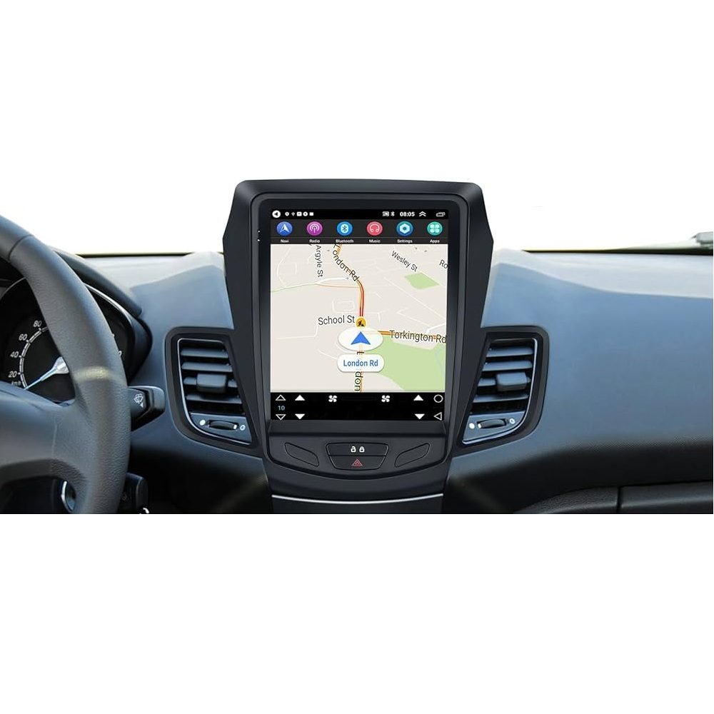 Alternative view of Clarion GL300 Tesla Series Android OS 8Core 4+64GB Ford Fiesta 2012-2016 Navigation Multimedia Tablet 9.7"