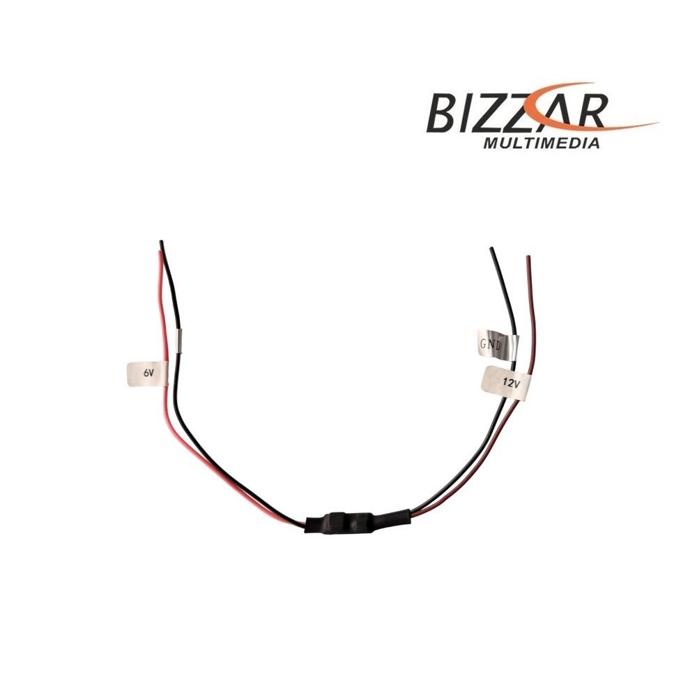 Bizzar Μετατροπέας τάσης 12 Volt > 6 Volt 1.5A max.