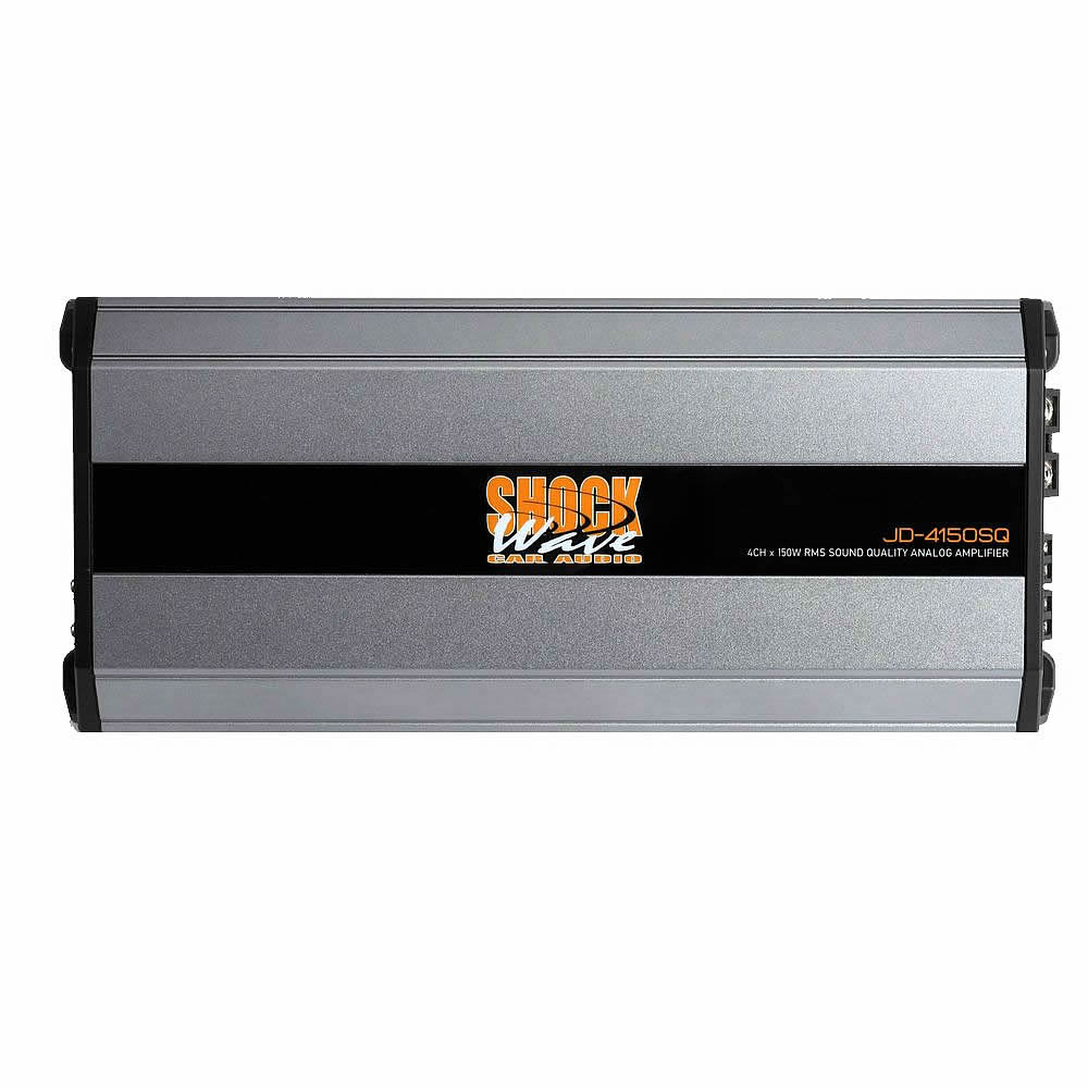 Alternative view of ShockWave 4Channel Amplifier 4x100WRms @ 4Ohm JD-4150SQ