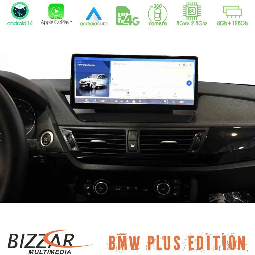 Alternative view of Bizzar Plus Edition BMW X1 E84 (χωρίς εργ.οθόνη) Android14 8Core (8+128GB) Navigation Multimedia 12.3" Slip Pro
